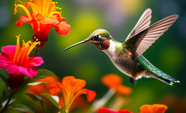 Hummingbirds Flight