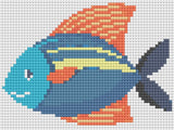 Fish Full Round Drill Kids Diamond Painting Kit