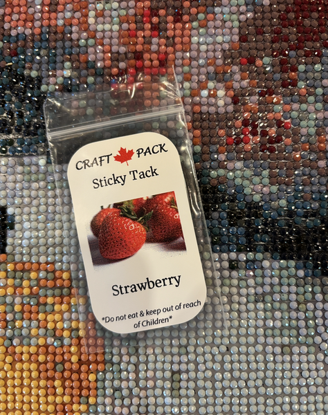 CraftPack Sticky Tack - Strawberry
