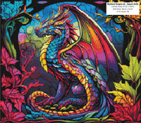 Mythical Dragon - Square