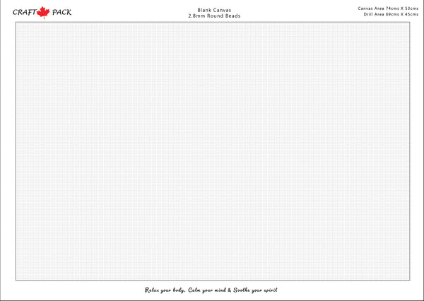 Round Drill Blank Canvas