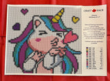 Unicorn Full Round Drill Kids Diamond Painting Kit