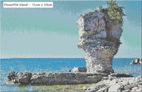 Flowerpot Island Diamond Painting