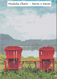 Muskoka Chairs Diamond Painting - Beginners